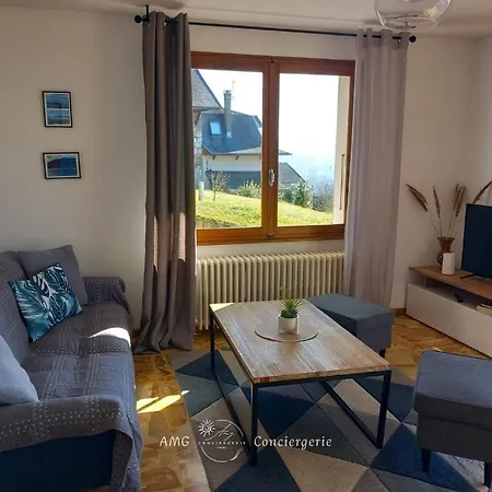 Splendide Vue Sur Le ! 5mn Des Plages, Parking Privé Veyrier-du-Lac