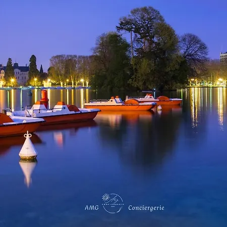Splendide Vue Sur Le ! 5mn Des Plages, Parking Privé Veyrier-du-Lac