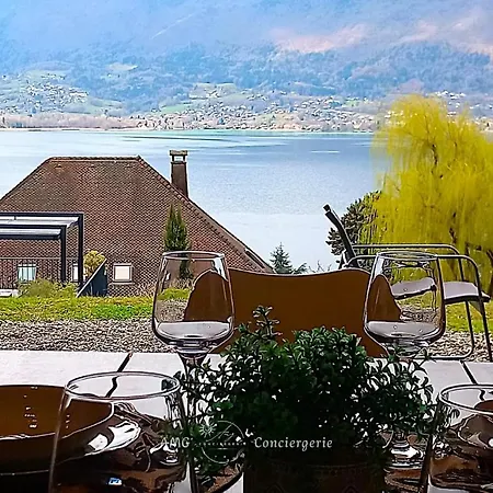 Splendide Vue Sur Le ! 5mn Des Plages, Parking Privé Veyrier-du-Lac